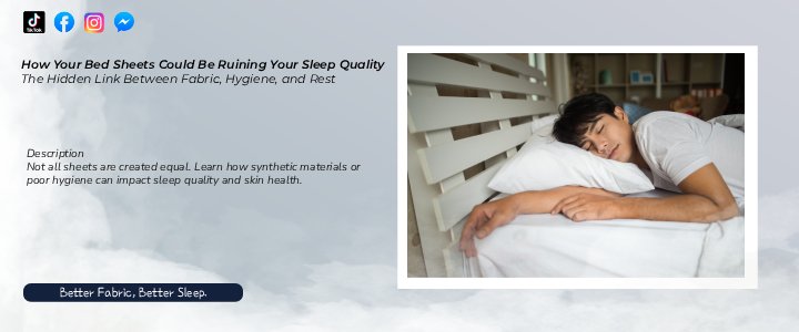 How Your Bed Sheets Could Be Ruining Your Sleep Quality